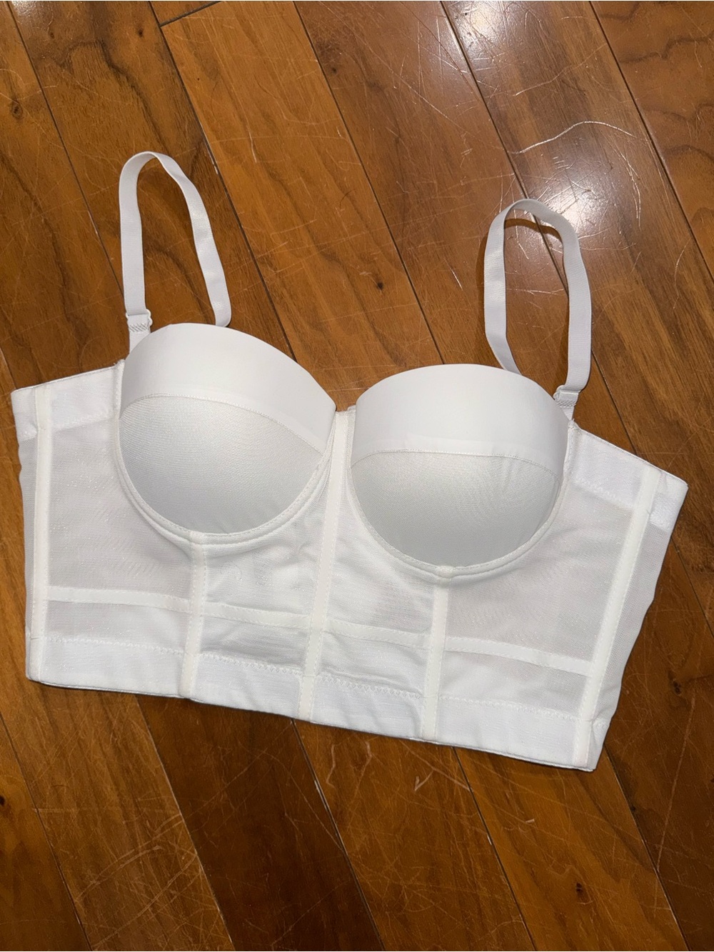 Corset Bra top in White
